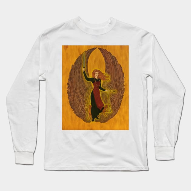 Freyja Long Sleeve T-Shirt by MsLauraPerry